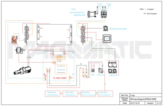 MAGMATIC EL MM CRISP Crisp Professional Dmx Snow Machine - fig47