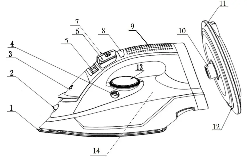 anko Cordless Steam Iron- 02