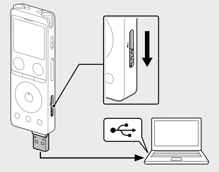 Sony ICD-UX570 Digital Voice Recorder (3)