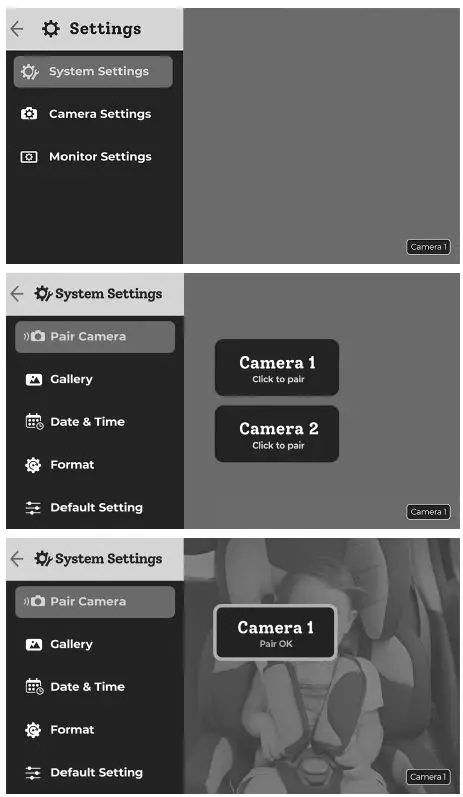 tinytraveler TT002B HD Wireless Baby Monitor For Your Car-FIG12