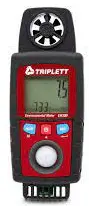 TRIPLETT EM300 10-In-1 Environmental Meter with Airflow