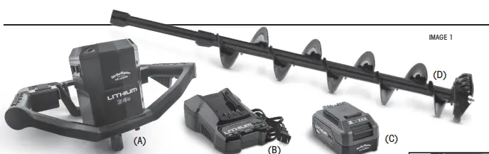 StrikeMaster Lithium 24V Power Head-fig2
