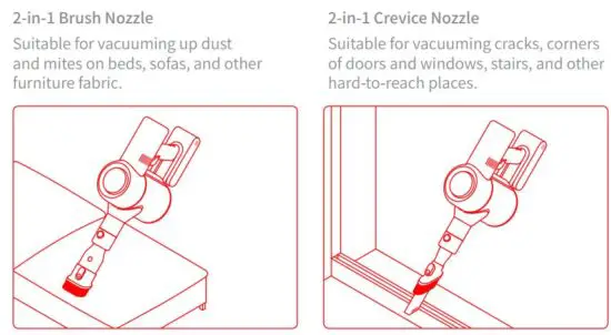 FIG 11 Using Different Attachments