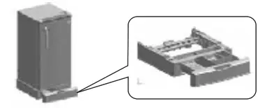 LG GL 175 Refrigerator - drawer