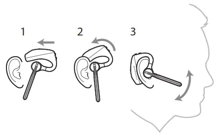 plantronics 206110 101 Voyager 5200 UC Wireless Headset - better fit