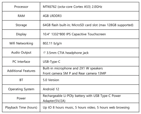 FATARUS K10 Smart Tablet-fig14