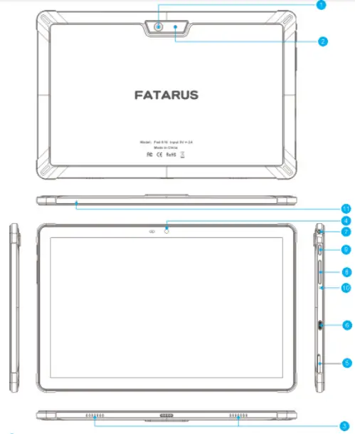 FATARUS K10 Smart Tablet-fig2