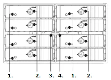 ICY BOX IB-2280SSK 8bay 2.5 Inch SATA-SAS HDD Backplane fig 1