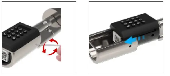 SOREX B08W5CZ4X1 FLEX Electronic Door Lock- fig 2