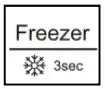 Hisense Bottom Mount Fridge Instruction Manual - Freezer