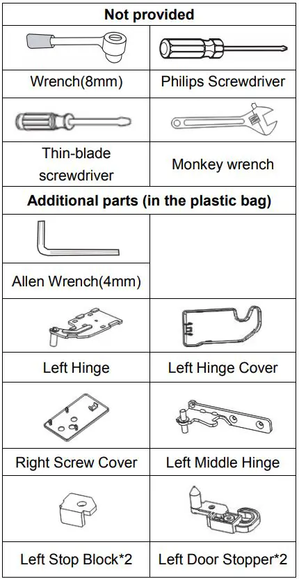 Hisense Bottom Mount Fridge Instruction Manual - Not Provided tool