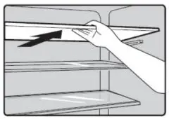 Hisense Bottom Mount Fridge Instruction Manual - refrigerator chamber