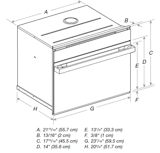 JENNAIR RISE 60cm Small Built-In Steam Oven-fig-1