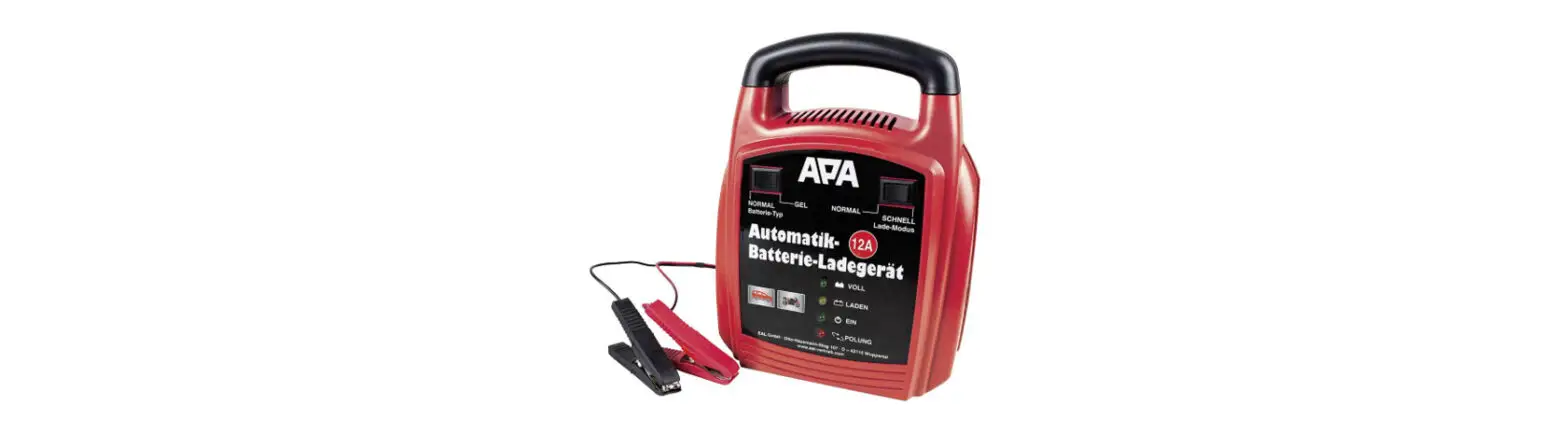Apa 16629 Battery Charger 12 Amp. 12 V Instruction Manual
