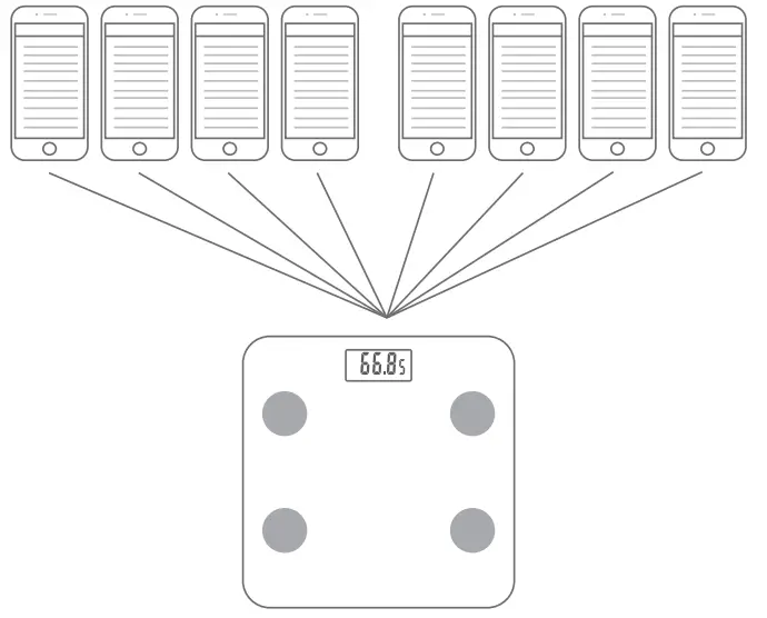 camry IF1010AR Smart Body Fat Scale - fig 3
