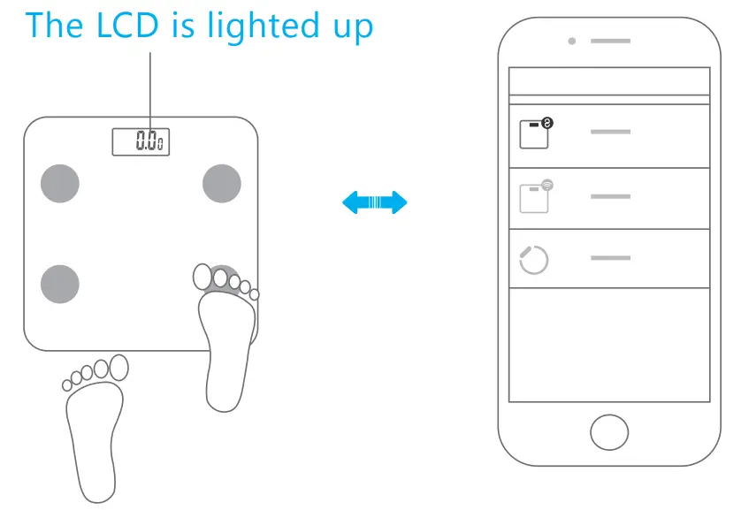 camry IF1010AR Smart Body Fat Scale - fig
