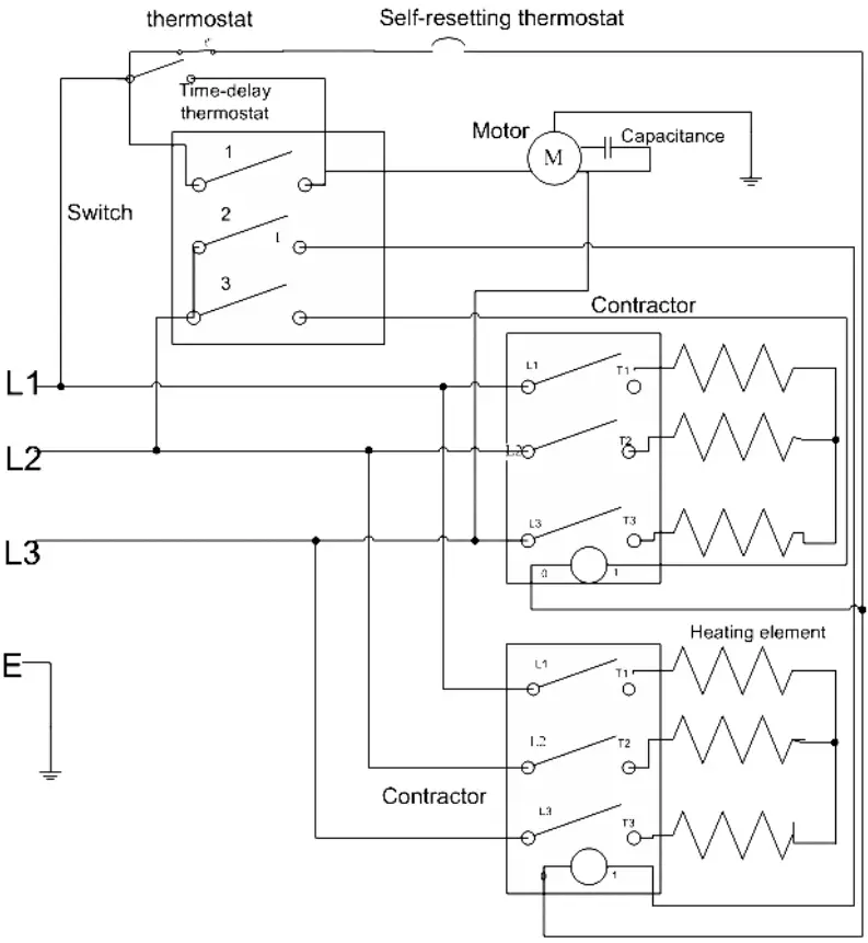 TROTEC Circuit diagram TDS 120 R