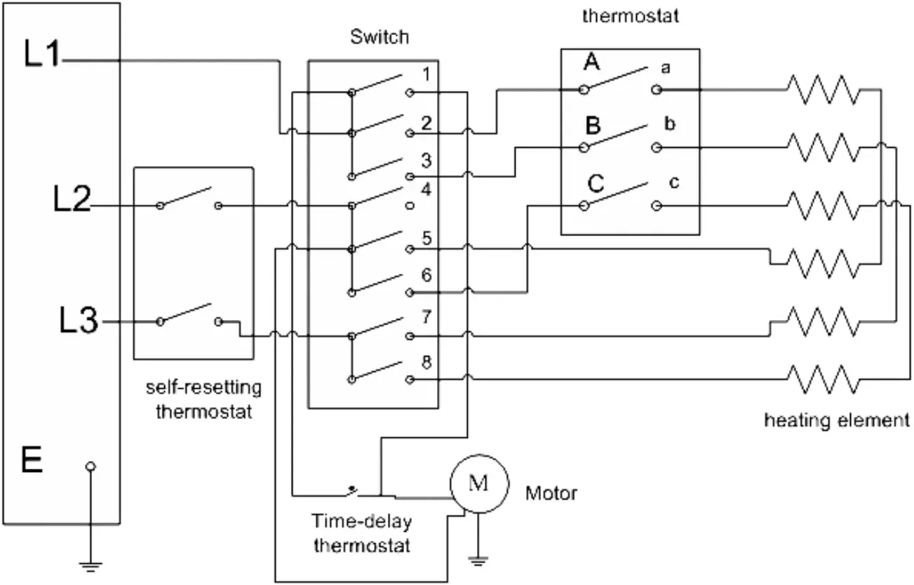 TROTEC Circuit diagram TDS 75 R
