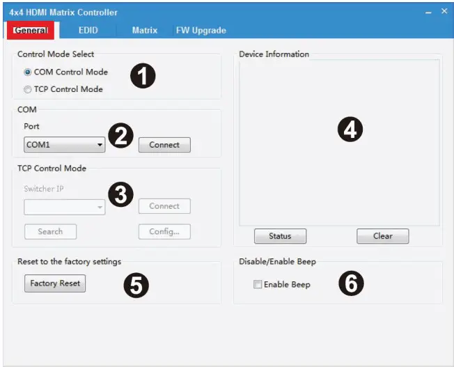 BLACKBIRD 4K 4×4 HDMI BLACKBIRD 4K 4×4 HDMI Matrix