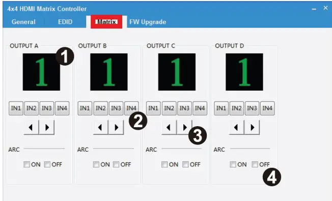 BLACKBIRD 4K 4×4 HDMI Matrix BLACKBIRD 4K 4×4 HDMI BLACKBIRD 4K 4×4 HDMI BLACKBIRD 4K 4×4 HDMI Matrix