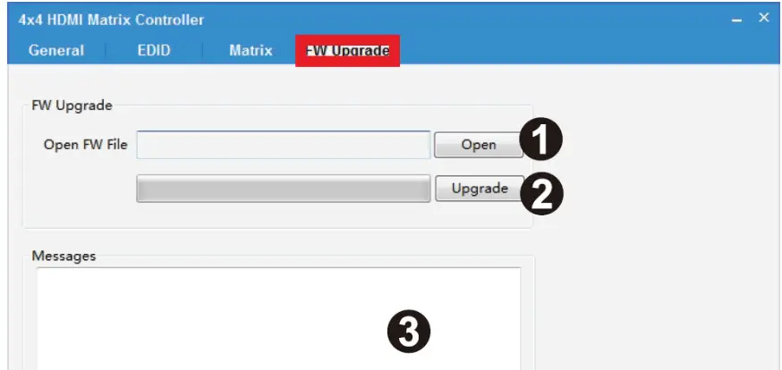 BLACKBIRD 4K 4×4 HDMI Matrix BLACKBIRD 4K 4×4 HDMI Matrix Matrix