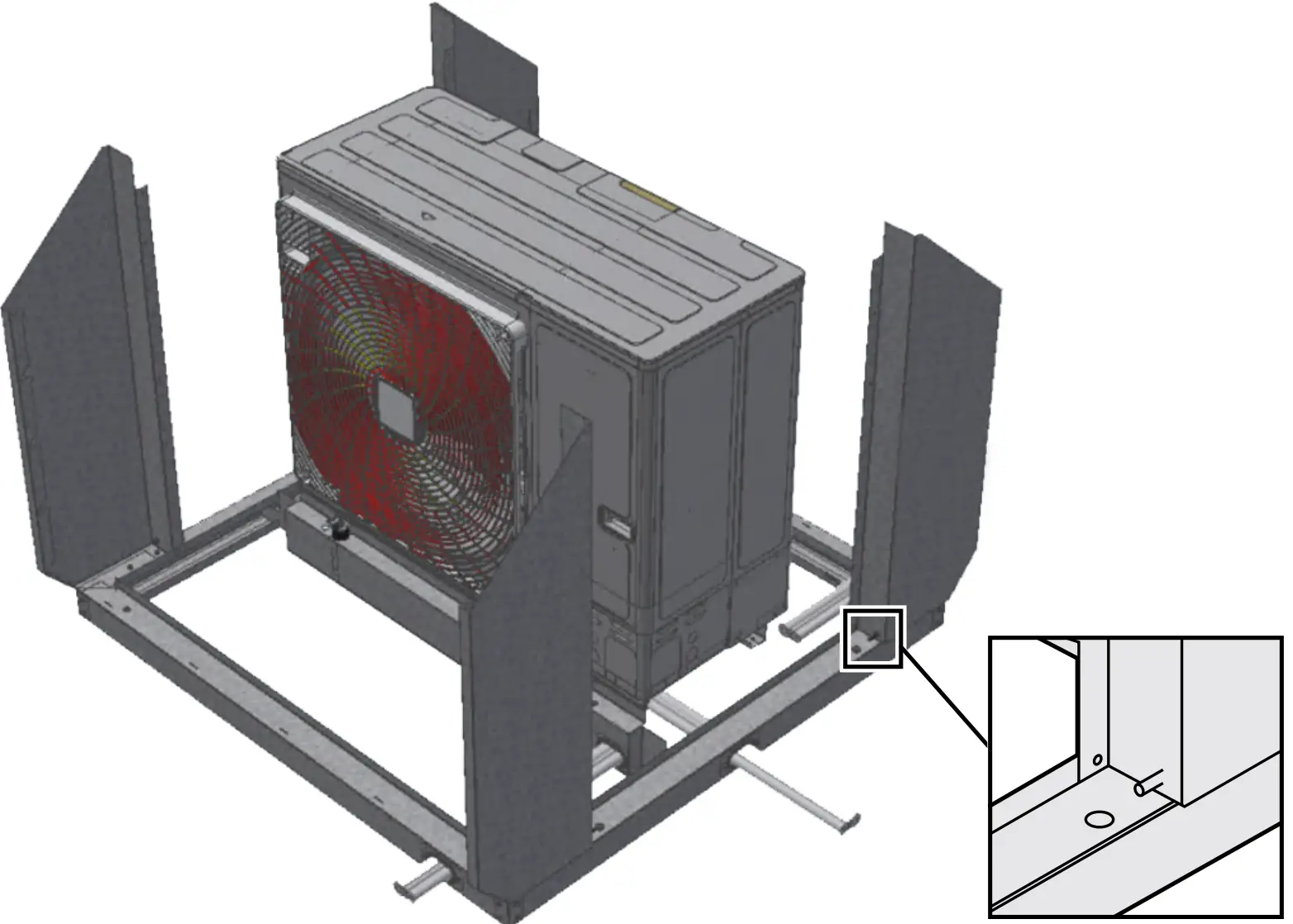 installing the slats frame