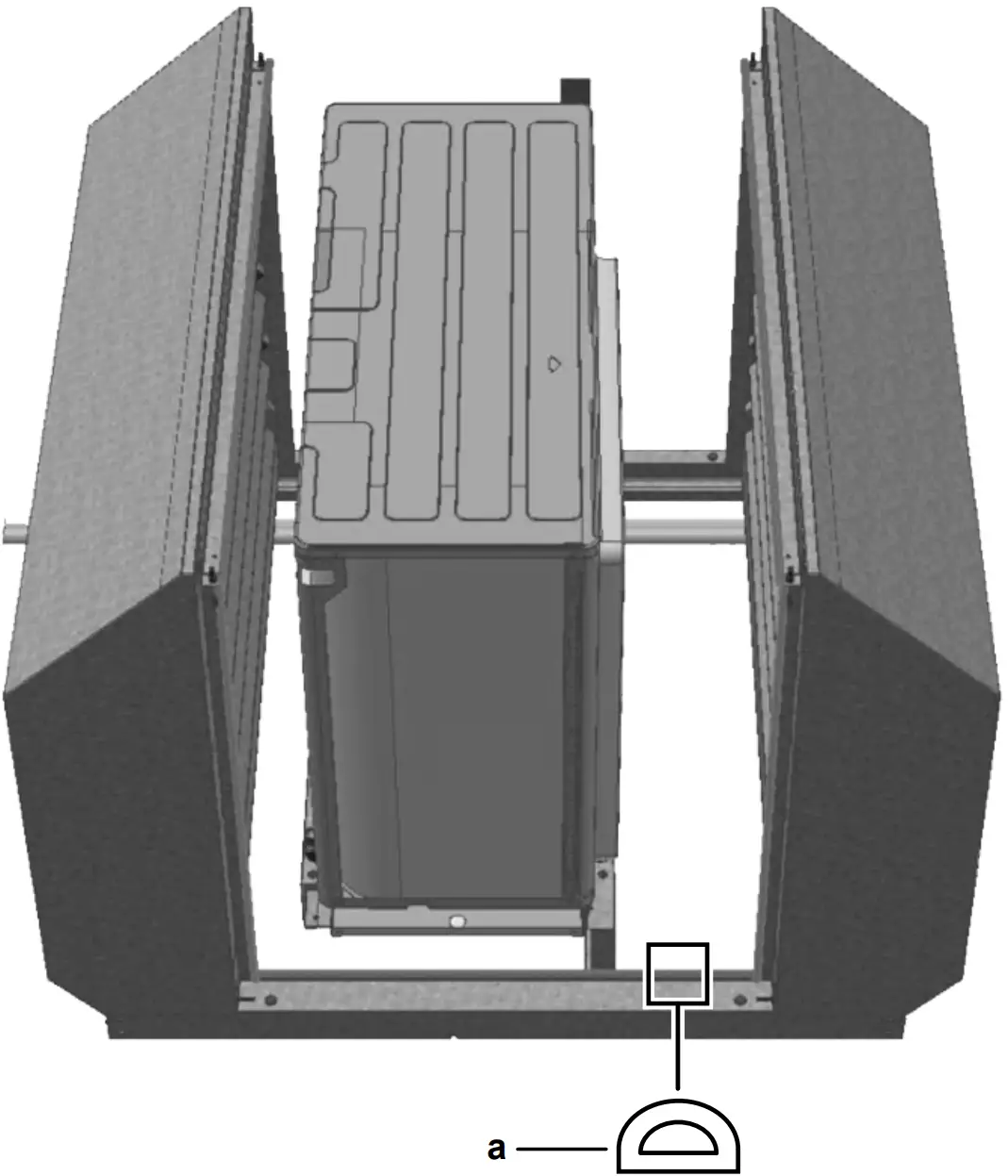 DAIKIN EKLN140A1 Low Sound Enclosure Instruction Manual installing the slats