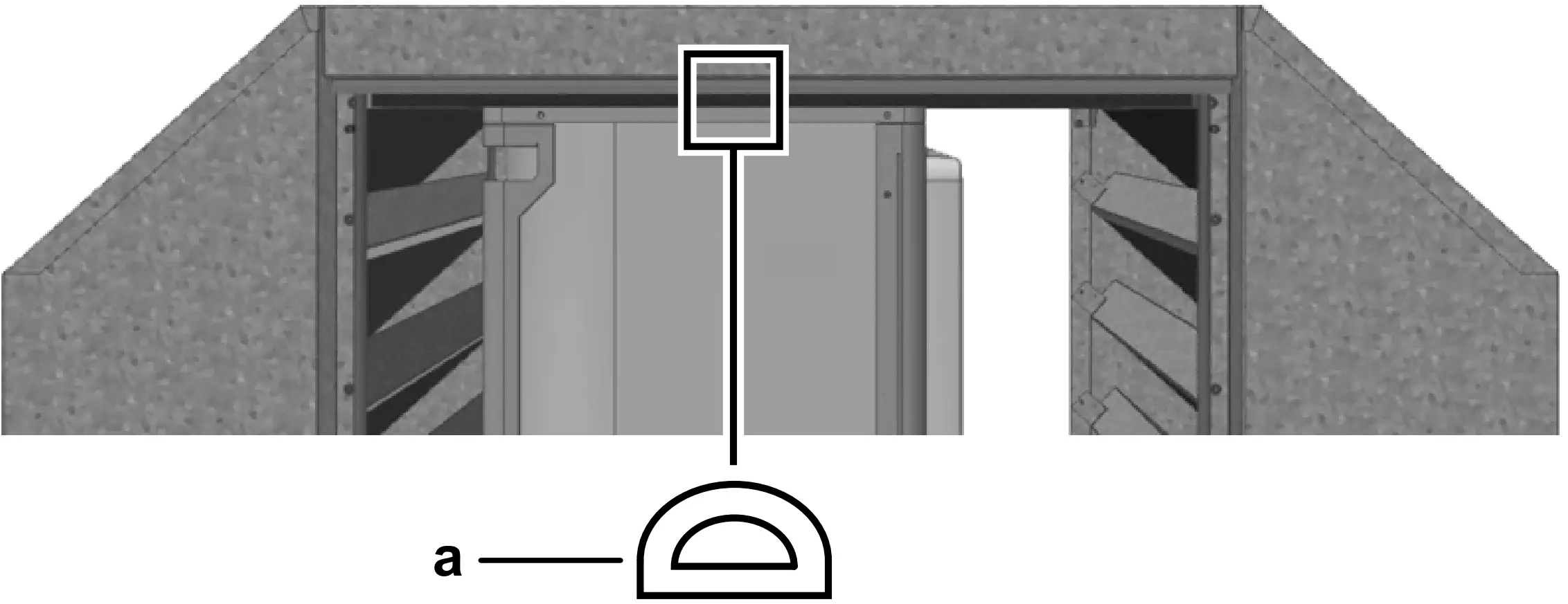 installing the panels and sealing strips