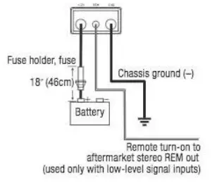 Infinity Reference 10001A Mono Subwoofer Amplifier - amplifier