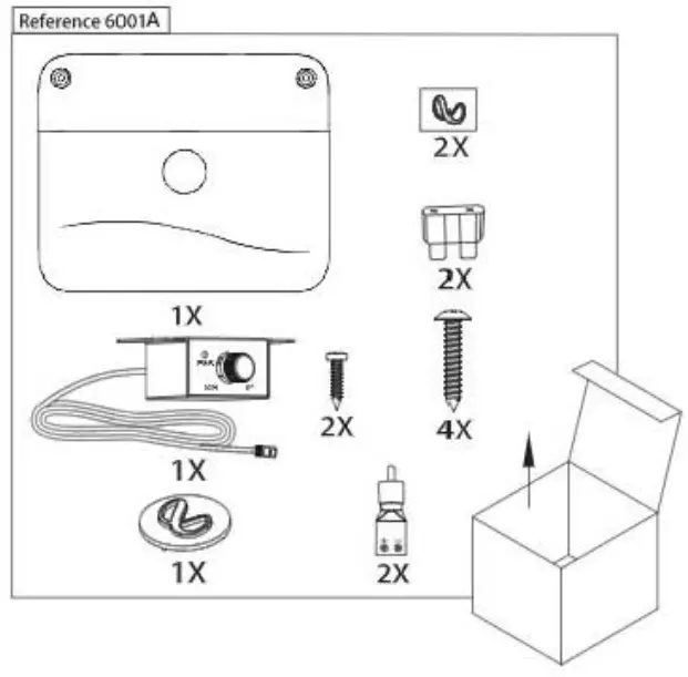 Infinity Reference 10001A Mono Subwoofer Amplifier - fig