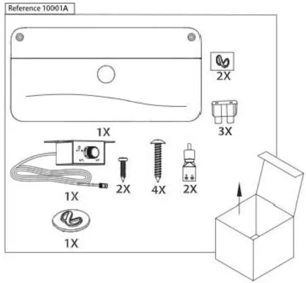 Infinity Reference 10001A Mono Subwoofer Amplifier - fig1