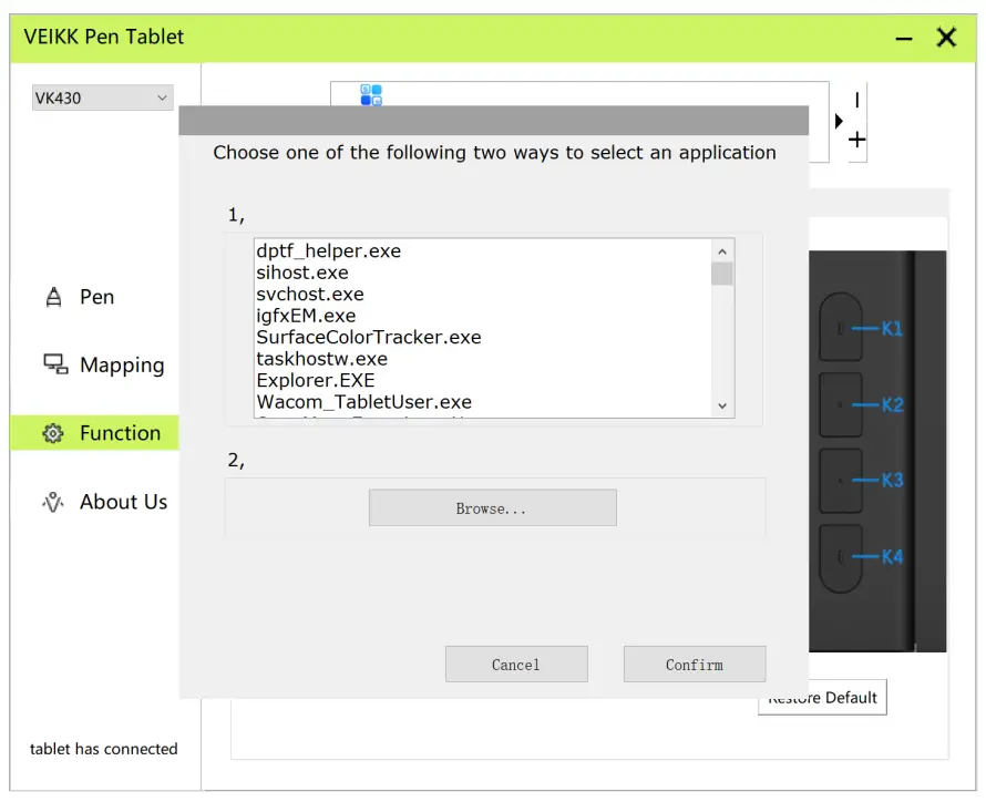 VEIKK Creator Pop VK430 Pen Tablet - 21