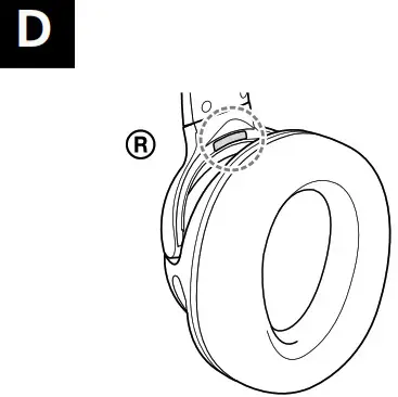 SONY Wireless Noise Cancelling Stereo Headset -D