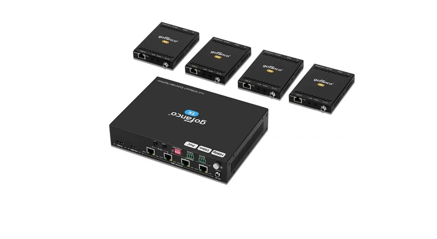 Gofanco Hdext4p-hd14 1x4 Hdmi 1.4 Splitter Extender User Guide