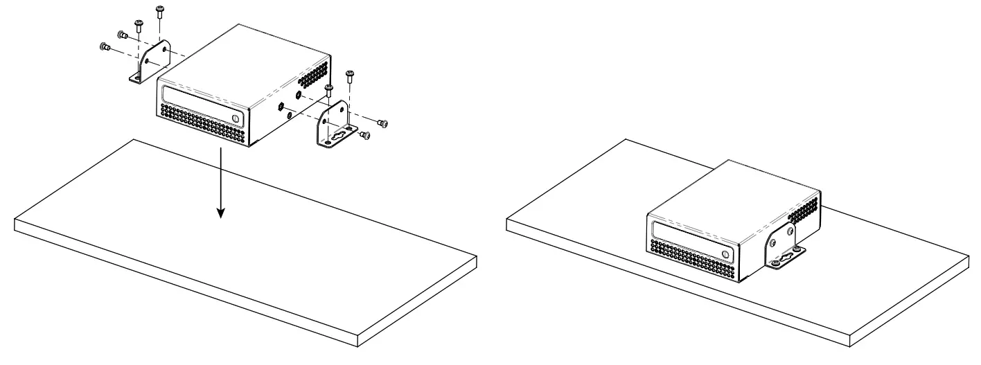 QSC QIO GP8x8 QIO Series Network Control Input or Output Expanders - Fasteners