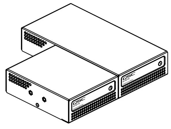 QSC QIO GP8x8 QIO Series Network Control Input or Output Expanders