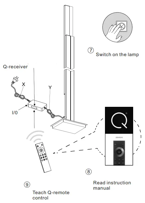 Paul Neuhaus 728 95 Q Tower Floor Lamp - fig 6