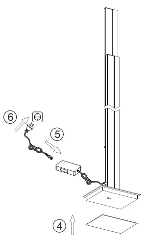 Paul Neuhaus 728 95 Q Tower Floor Lamp - fig 6