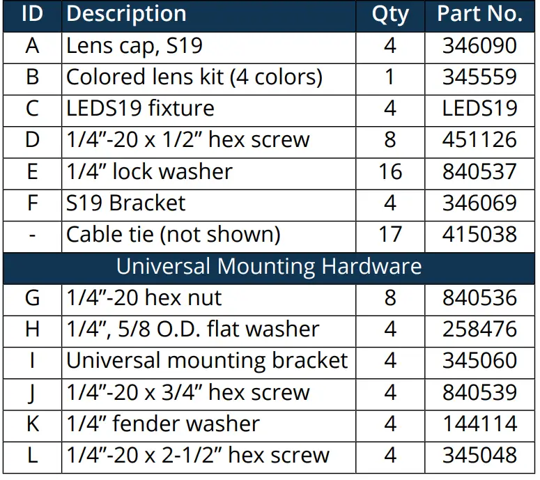 Kasco LED4S19 Universal Stainless Steel WaterGlow Lighting 5