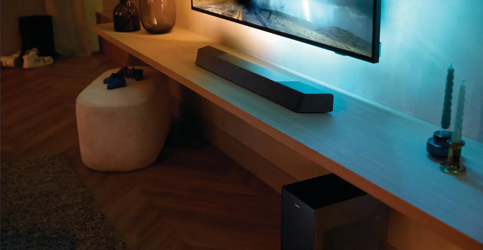PHILIPS Channel Soundbar with wireless subwoofer A1