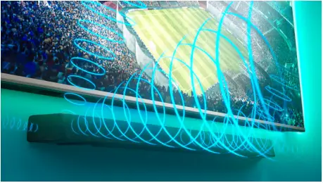 PHILIPS Channel Soundbar with wireless subwoofer B4