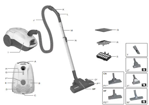 HOOVER Thunder space Evo -Certain Models Only