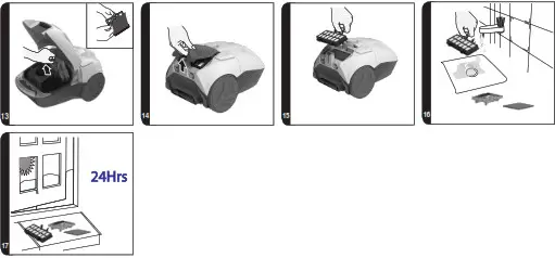 HOOVER Thunder space Evo-nozzles may vary according