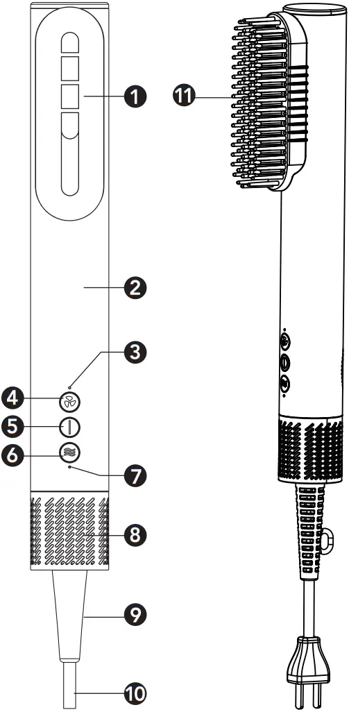MEMORISM Zeph HSD1 High Speed Hair Dryer 02