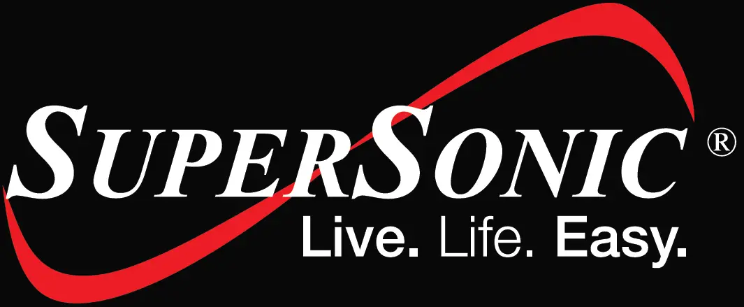 SuperSonic SC-1096BT Rechargeable Bluetooth Speaker logo