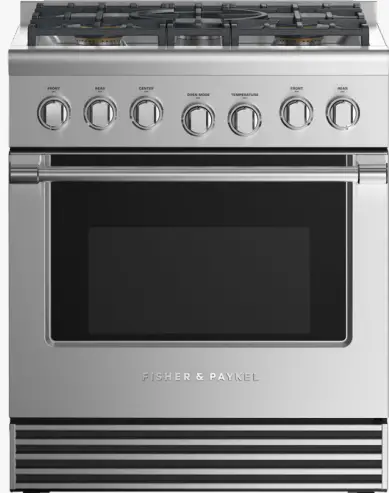 FISHER -PAYKEL-RDV2-305-N-N-30-Inch-5-Burners-Dual-Fuel-=Range-PRODUCT