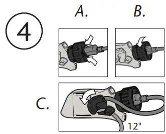 ProTeam TEA-107308 Super Coach Pro 6 Quart Backpack Vacuum Cleaner User Manual - ATTACHING WAND