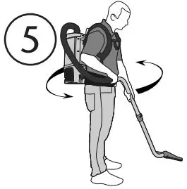 ProTeam TEA-107308 Super Coach Pro 6 Quart Backpack Vacuum Cleaner User Manual - ATTACHING WAND