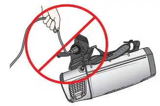 ProTeam TEA-107308 Super Coach Pro 6 Quart Backpack Vacuum Cleaner User Manual - DO NOT pull or carry the vacuum by the cord or use