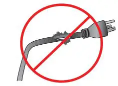 ProTeam TEA-107308 Super Coach Pro 6 Quart Backpack Vacuum Cleaner User Manual - DO NOT vacuum with a frayed